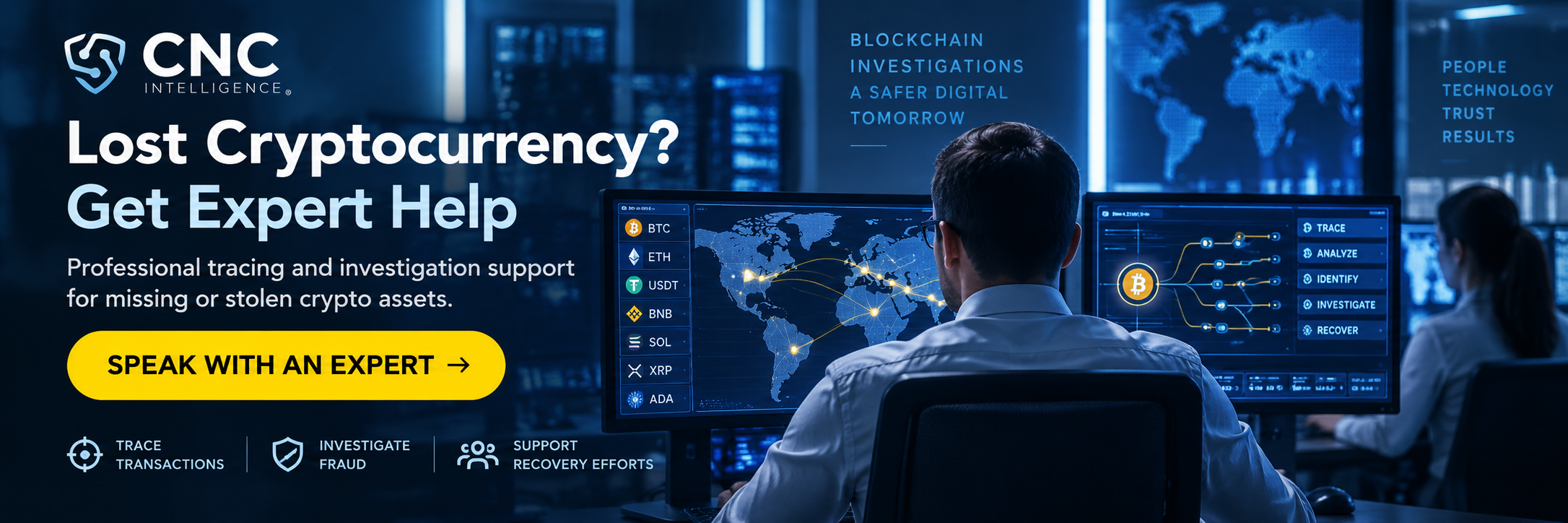 Lost Cryptocurrency? Get Expert Help